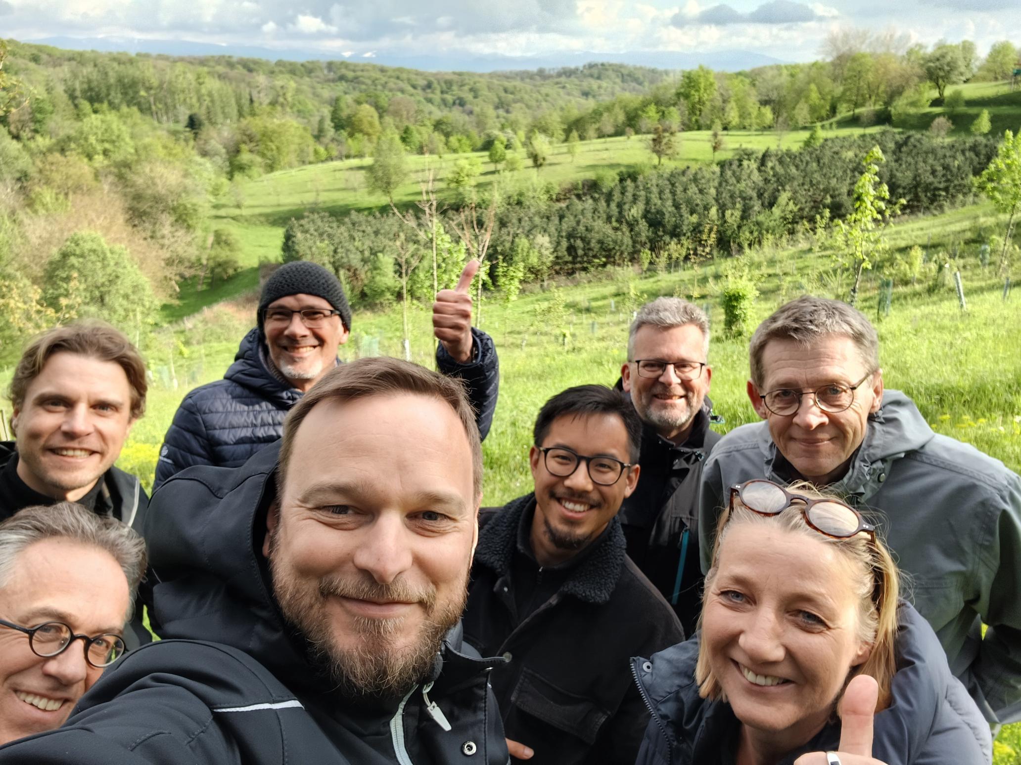 Hightech Hiking Südlicher Oberrhein April 2024