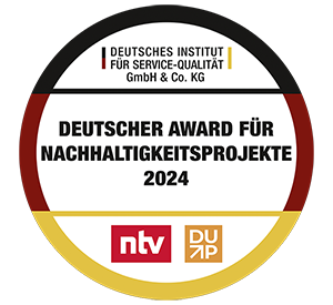 Deutscher Award für Nachhaltigkeitsprojekte 2024